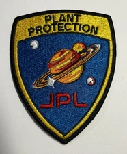 VINTAGE CA CALIFORNIA NASA JET PROPULSION LAB JPL PLANT PROTECTION PATCH #PDD89