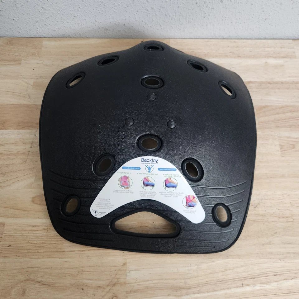 Cojín de asiento BackJoy SitSmart Core soporte de tracción alivio del dolor de espalda baja Foto 3 de 3