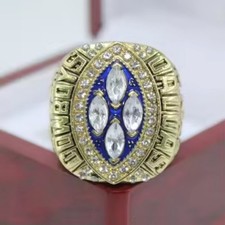 1993 Dallas Cowboys Smith Super Bowl Ring Size 11 American Football