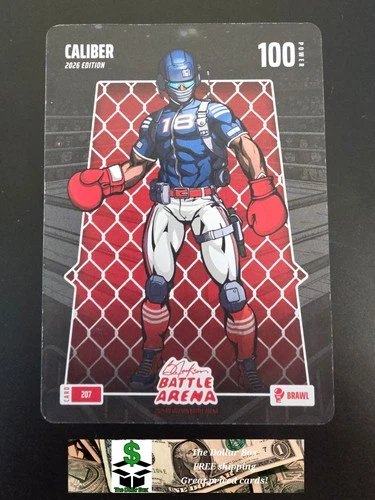 2026 Bo Jackson Battle Arena Caliber Caleb Williams BRAWL Card 207