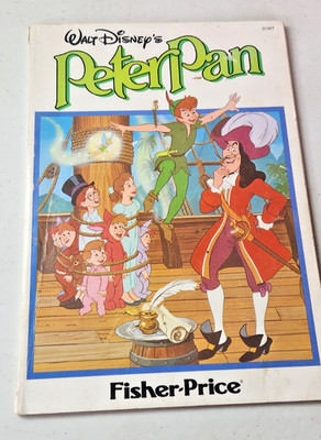 Walt Disney s Peter Pan 1952 Paperback Comic Book - Fisher Price