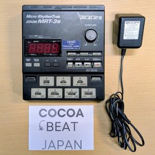 ZOOM MRT-3B Micro Rhythm Trak Drum Machine with AC Adapter FROM JAPAN tested