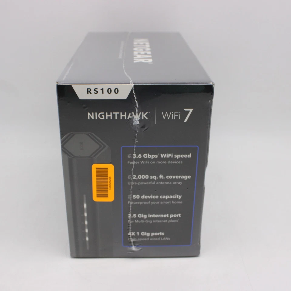 NETGEAR Nighthawk RS100 Dual Band WiFi 7 Router RS100-100NAS - Image 3 of 4