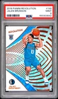 2018 PANINI REVOLUTION #130 JALEN BRUNSON ROOKIE RC PSA 9