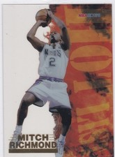 MITCH RICHMOND 1996/97 NBA Hoops HOT LIST #17 RARE INSERT Basketball Card KINGS!