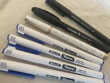 Fineliner Pens - Lot Of 7