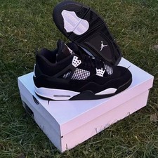 Nike Air Jordan 4 Retro "White Thunder" Men's Mid-top Basketball Sneakers