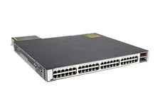 Cisco 3750 Series 48 Port PoE Switch, WS-C3750E-48PD-EF - Lifetime Warranty