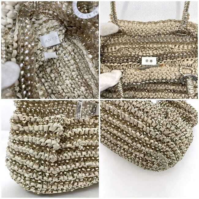ANTEPRIMA 2way bag wire bag ec-22119 Gold PB11SB3044 Good