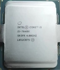 Intel Core i5-7640X LGA-2066 quad-core 4 GHz 6MB 112W CPU processor