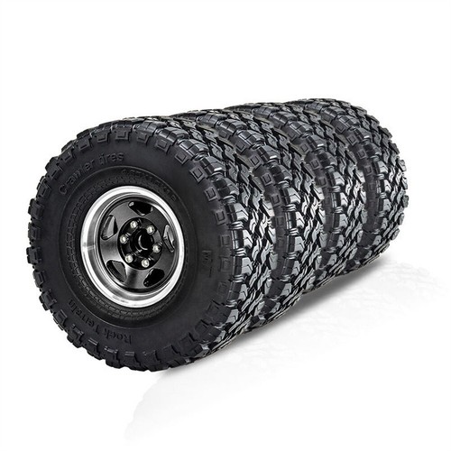 4Pcs 1.9" Beadlock Wheel Rim Tire for 1/10 Traxxas TRX4 Axial SCX10 90046 RC Car - Picture 6 of 24