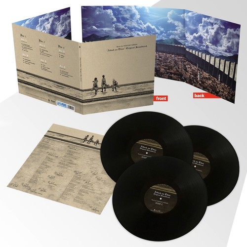 Attack on Titan Season 1 Soundtrack Vinyl LP - Imagen 1 de 4