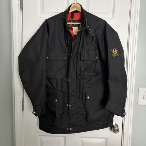 Belstaff Jacket Trialmaster XL1000 Motorcycle Nylon Medium - Belt Not Included - Picture 2 of 14