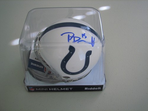Phillip Dorsett Autographed Signed Colts Mini Helmet - PSA - Picture 2 of 6