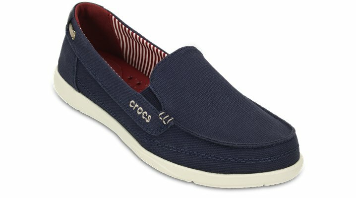 crocs walu canvas loafer