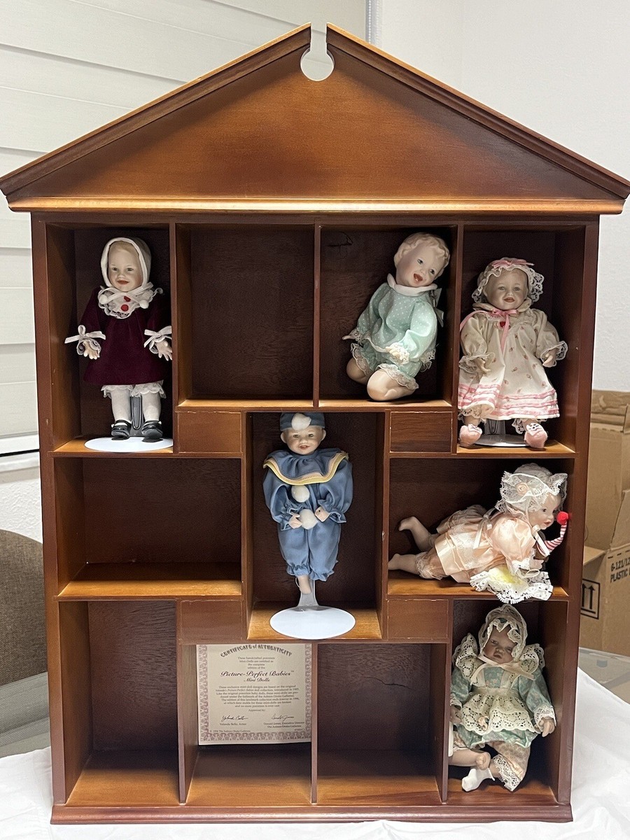 Vintage Ashton Drake Picture Perfect Miniature Porcelain (6) Dolls