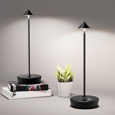 Cordless Table Lamps Rechargeable, 6000mAh Battery Operated LED Desk Lamp Out...
