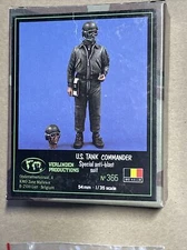 US Tank Commander w/ Anti-Blast Suit - 1/35 Resin Figure Set  VLS No. 365 Opened