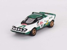 1975 Lancia Stratos 11- White Mini GT Diecast 1:64 Scale Model - TSM MGT00628