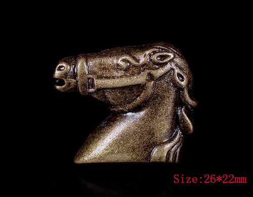 10pcs 26*22 Leathercraft Hardware Left Horsehead Horse Saddles Conchos Rivetback - Picture 2 of 10
