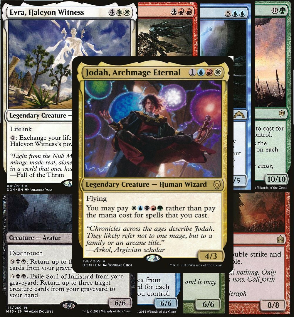 Jodah, Archmage Eternal AVATAR Tribal Commander Deck EDH Magic MTG