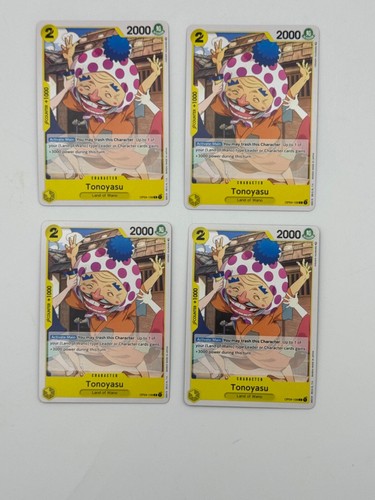 OP04-109 Tonoyasu (C) Yellow One Piece Card Game English Kingdoms of Intrigue - Bild 5 von 5