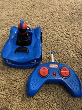 Little Tikes RC Wheelz Bumper Cars Ages 3 Remote Control Tested Works FF