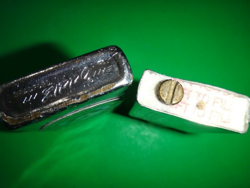 Year 1976 Polished Zippo Slim Lighter US Department of the NAVY Emblem Sticker - Picture 7 of 9