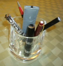 Porte-stylo transparent Rexel Nimbus coupe crayon