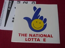 Active Minds:  The National Lotta E  7"  NEW