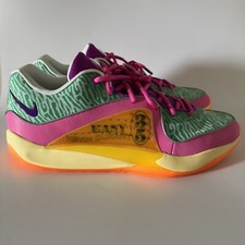 Nike Men’s 17 KD 16 ‘All-Star’ Basketball Shoes Hyper Violet Green FJ4240-300