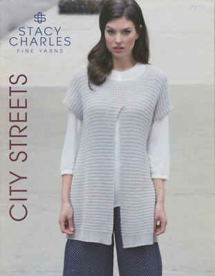 #ad City Streets Tahki Stacy Charles 2015 Fall Winter Knitting Pattern Book SCFW15 $16.95