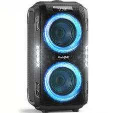 250W Bluetooth Speaker Loudest/Massive 120dB/12 Custom Bass, V5.3 Big Boombox