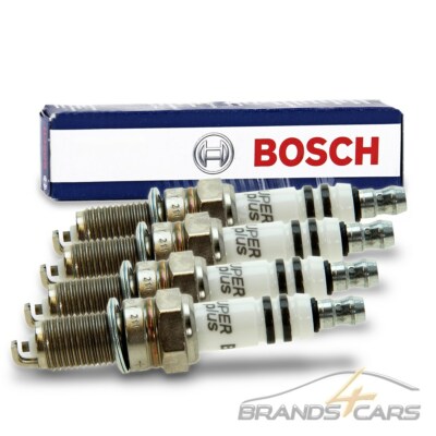 4x BOSCH ZÜNDKERZE FÜR ALFA MITO CHEVROLET FIAT PUNTO 500 DOBLO 1.0 1.2 1.4 1.5