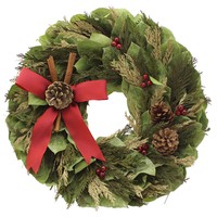 August Grove Lavish Holiday 16 Wreath on sale August Grove Lavish Holiday 16 Wreath on sale