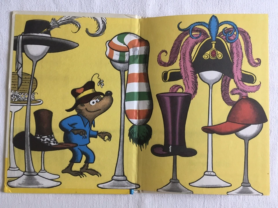 OLD HAT NEW HAT by Stan and Jan Berenstain HB 1971 1st 1st Dr. Seuss Beginner - Image 4 of 4