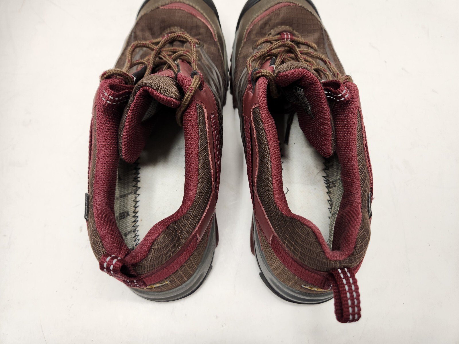 Keen Marshall scarpe da trekking impermeabili da donna taglia 9 marrone prugna basse (shelf3)