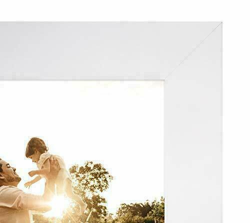 2 Pack 4x6 Double Folding Picture Frame Vertical Hinged for Two Photos White - Picture 4 of 8