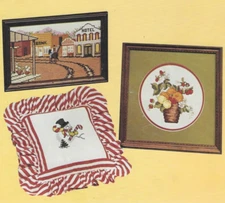 A COLLECTION OF CROSS STITCH--23 Designs-Mix Themes-Counted Cross Stitch Pattern