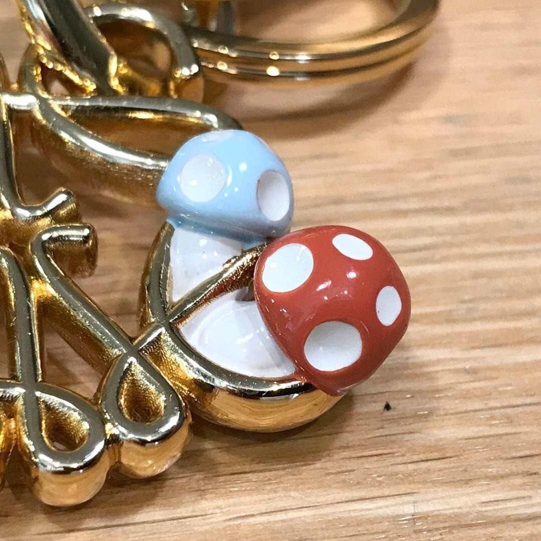 良品‼️LOEWE ♡ Vintage ♡ Keyring Loewe key chain - Gem