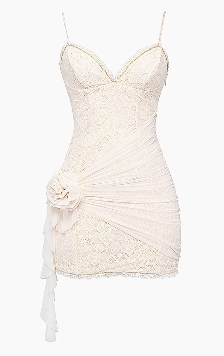 ivory wedding dress with lace sleeves Lace Wedding Dress With Sleeve,Nude lining Ivory Lace Bridal Dress,WD00874