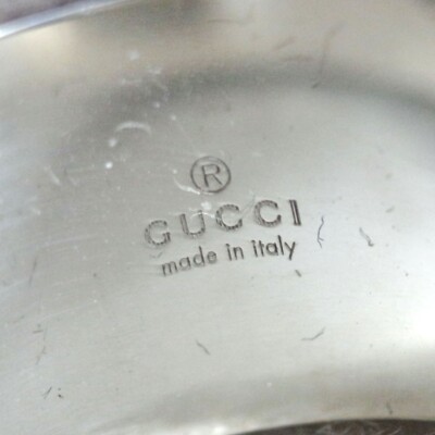 Gucci ロゴ入りリング MADE IN ITALY Gucci ロゴ入りリング MADE IN ITALY【早い者勝ち】 - メルカリ