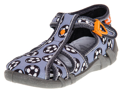 Ren But Mädchen Hausschuhe Kinderhausschuhe Textil Sandalen Gr. 20