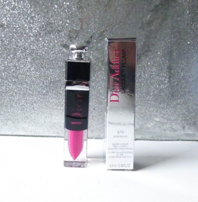 Dior Addict Lacquer Plump Plumping Lacquered Lip Ink in 676 Dior Fever 5,5ml Neu