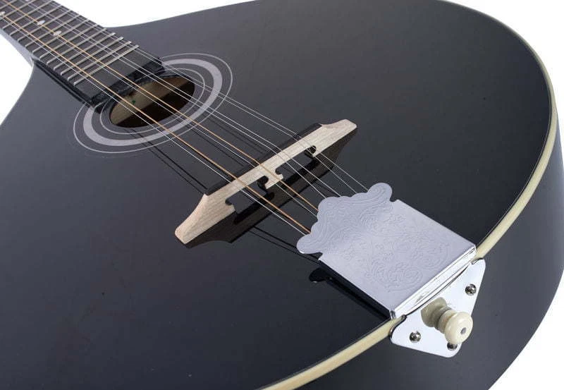 Black Irish Bouzouki, Solid Wood, Made by Hora, ROMANIA - Image 3 of 4