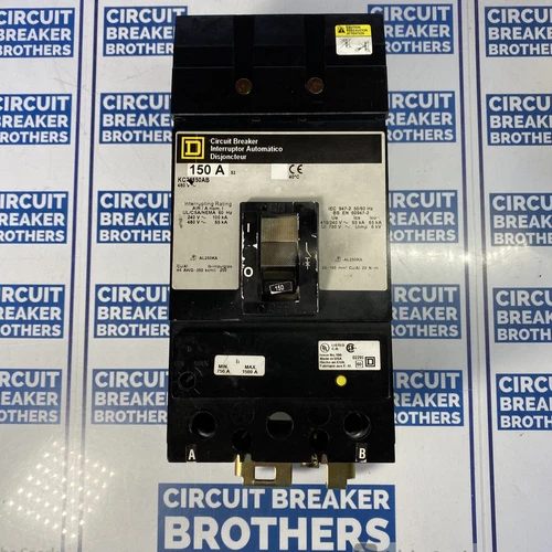 Square D KC24150AB 150 Amp 480 Vac 2 Pole I Line Circuit Breaker - Warranty￼