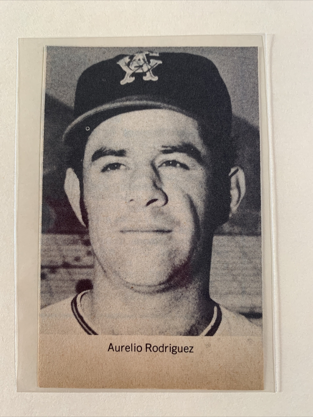 Aurelio Rodriguez California Angels 1971 Grand Slam Baseball Pictorial ...