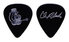 Vintage Clint Black Signature Black Guitar Pick - 1990s Tours