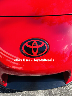 2020-2023 Toyota GR Supra A90 J29/DB Emblem Decals Front Rear