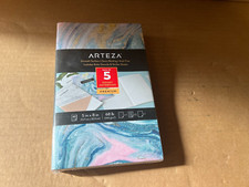 Arteza Pocket Notebooks  40 Sheets  5 x 8  - Set of 5